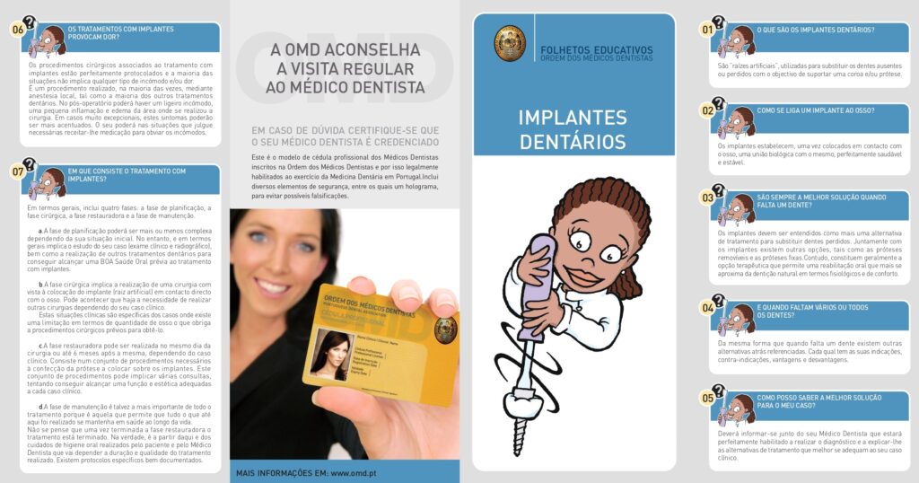 folheto ordem dos médicos